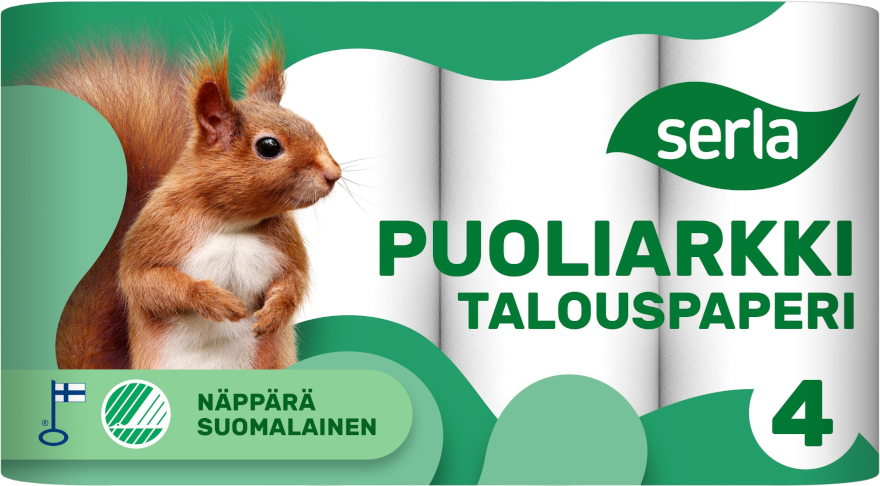 Serla Puoliarkki 20 Rl talouspaperi